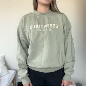 Essentials Fear of God Crewneck Sea Foam